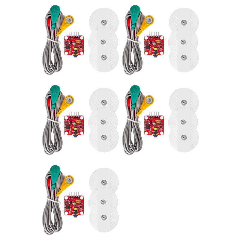 Muscle Sensor Emg - A52T 5X spier-elektrische sensormodule EMG-signaalverzameling voor
