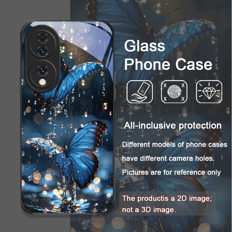 Luxueuze blauwe vlinder kunstp - Huawei Nova 12 recensie en prijs