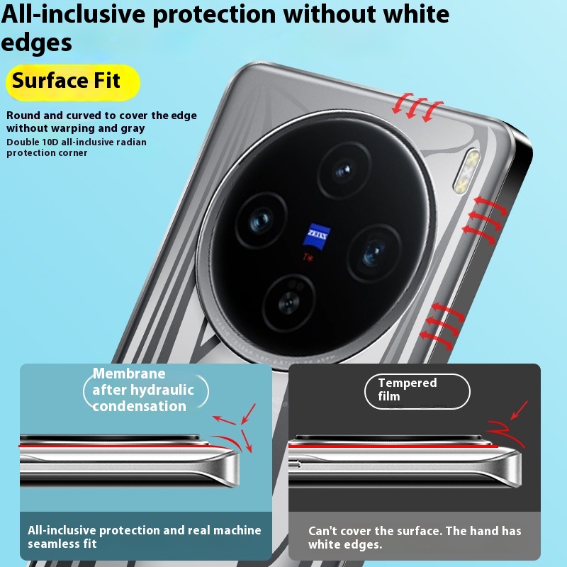 3 stuks Terug Volledige Cover  - Vivo X200 recensie en prijs