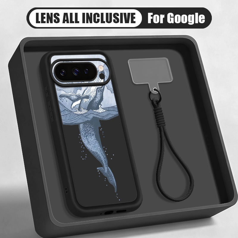 Humpbackwalvis print polsbandj - Google Pixel 8A recensie en prijs