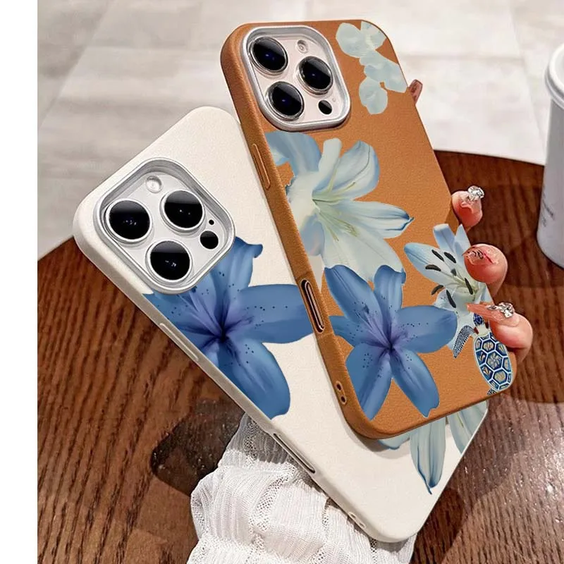 Elegante Blauwe Lelie Modepatr - Xiaomi Redmi Note 13 recensie en prijs