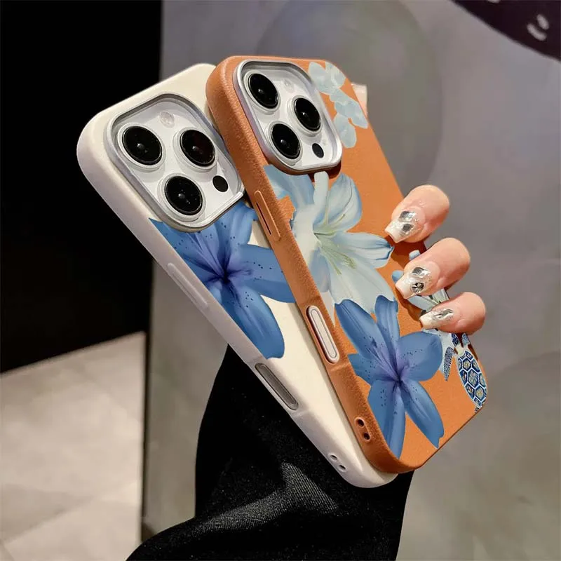 Elegante Blauwe Lelie Modepatr - Xiaomi Redmi Note 13 recensie en prijs